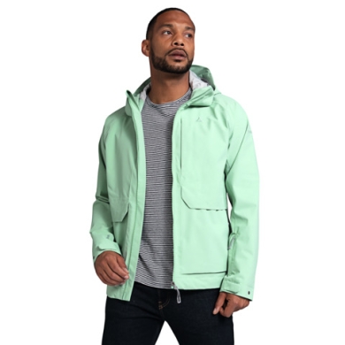 Schöffel Trekking-Hiking Jacket Lausanne (Summer, water-windproof) mint green Men